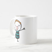 かわいいのショウガ コーヒーマグカップ (正面左)