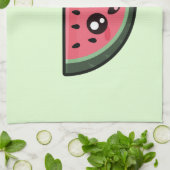 かわいいのスイカ キッチンタオル (折り畳み)