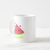 かわいいのスイカ! コーヒーマグカップ (正面左)