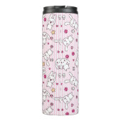 かわいいのストライプなパターン タンブラー (裏面)