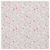 かわいいのストライプなパターン ファブリック (見本)