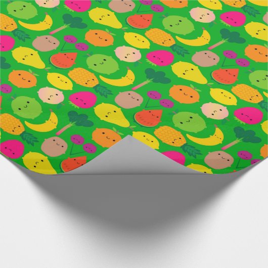 かわいいのデザート用深皿 ラッピングペーパー (角)