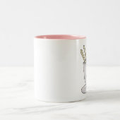 かわいいのヌードル ツートーンマグカップ (中央)