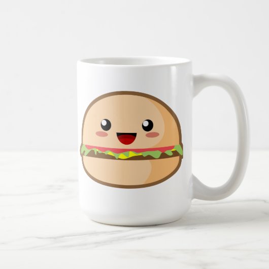 かわいいのハンバーガー コーヒーマグカップ (右)
