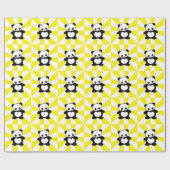 かわいいのパンダ ラッピングペーパー (フラット)