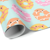かわいいのパーティーはビスケットを鳴らします ラッピングペーパー (ロールコーナー)
