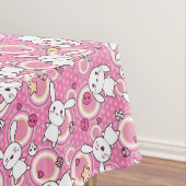 かわいいのピンクパターン テーブルクロス (インサイチュ)
