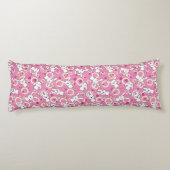 かわいいのピンクパターン ボディピロー (裏面)