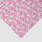 かわいいのピンクパターン 薄葉紙 (詳細)