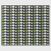 かわいいのフランケンシュタインのミイラのドラキュラのギフト用包装紙 ラッピングペーパー (フラット)