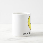 かわいいのフルーツのバナナのマグ コーヒーマグカップ (中央)