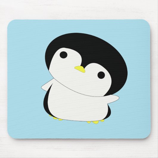 かわいいのベビーのペンギンのmousepad マウスパッド (正面)