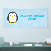 かわいいのペンギン 横断幕 (トレードショー)