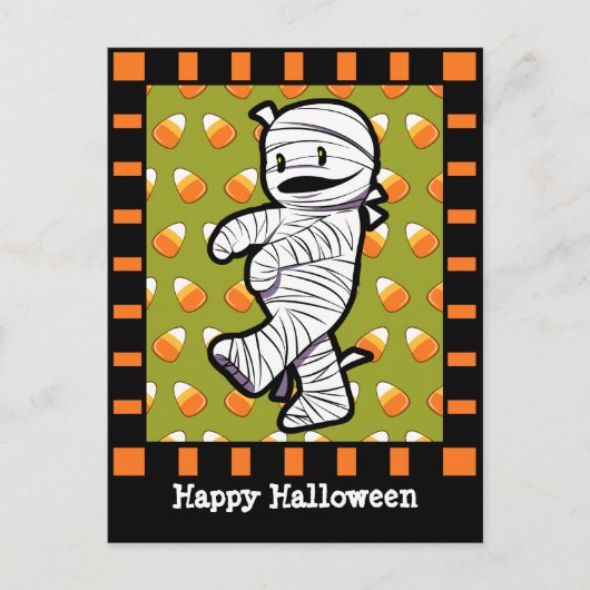 かわいいのミイラ ポストカード (正面)