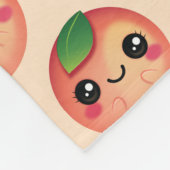 かわいいのモモ フリースブランケット (角)