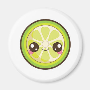かわいいのライム マグネット