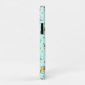 かわいいのレインボー・ユニコーンギニーピグの青い柄 Case-Mate iPhoneケース (裏面/右)