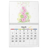 かわいいの壁掛けカレンダー カレンダー (3月 2027)