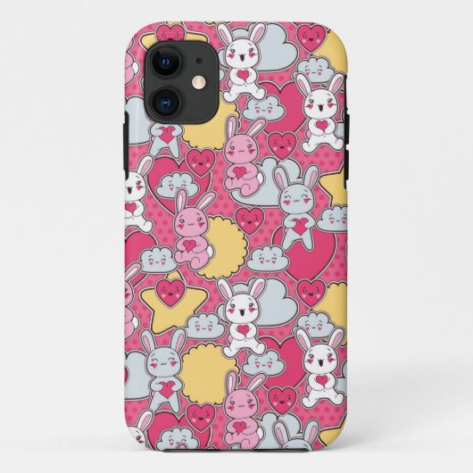 かわいいの子どもの柄とかわいいおどり Case-Mate iPhoneケース (裏面)