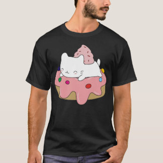 かわいいの子猫が海賊シャツの誕生日の上 Tシャツ