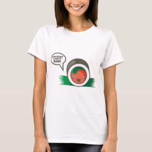かわいいの寿司のOohのベビー私はそれを未加工好みます Tシャツ