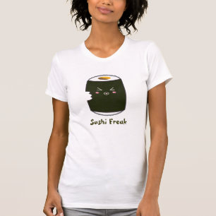 かわいいの寿司ロール"寿司変種" Tシャツ