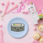 かわいいの寿司 ペーパープレート (パーティー)