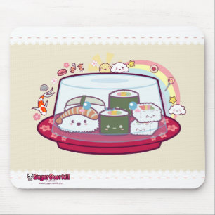 かわいいの寿司 マウスパッド