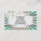 かわいいの日が差すことの名刺 名刺 (裏面)