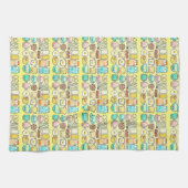 かわいいの朝食クラブ キッチンタオル (横)