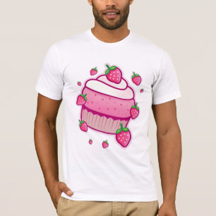かわいいの果実のカップケーキ Tシャツ
