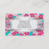 かわいいの桜の桜 名刺 (裏面)