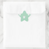 かわいいの歯 星シール (バッグ)