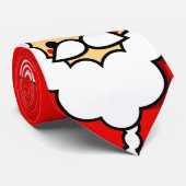 かわいいの漫画のサンタの愛らしいタイ ネクタイ (ロール)