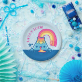 かわいいの火山 ペーパープレート (パーティー)