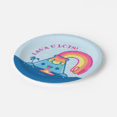 かわいいの火山 ペーパープレート (アングル)