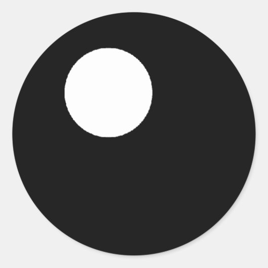 かわいいの点眼 ラウンドシール (正面)