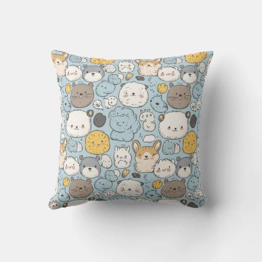 かわいいの熱狂お洒落:かわいい動物のドードル クッション (裏面)
