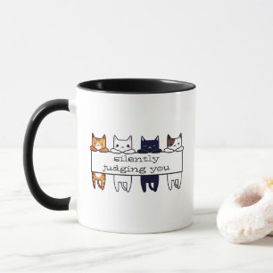 かわいいの猫たちつる マグカップ