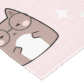 かわいいの背景（ピンク） テーブルクロス (アングル)