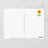 かわいいの花畑 ポストカード (裏面)