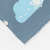 かわいいの荒天 フリースブランケット (角)