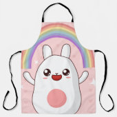 かわいいの虹 エプロン (正面)