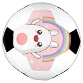 かわいいの虹 サッカーボール (回転)