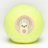 かわいいの虹 テニスボール (正面)