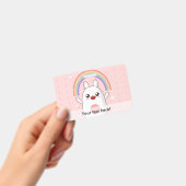 かわいいの虹 バッジ (手持ち)