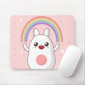 かわいいの虹 マウスパッド (マウス)