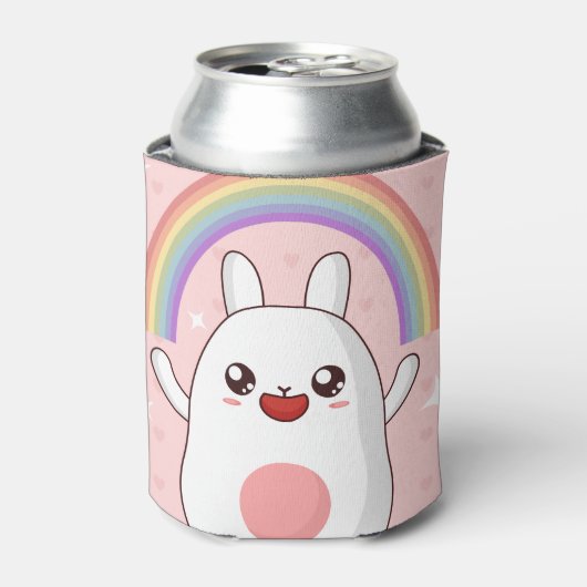 かわいいの虹 缶クーラー (缶正面)
