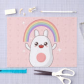 かわいいの虹 薄葉紙 (クラフト)