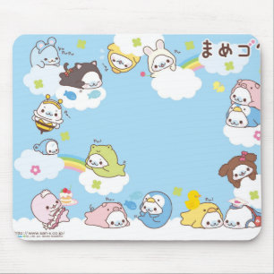 かわいいの雲のマウスパッド マウスパッド